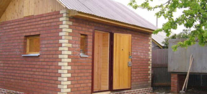 В помощь домашнему мастеру: баня дерево кирпич