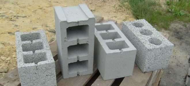 Кирпич в виде блоков