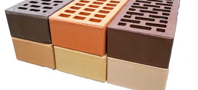 Размеры облицовочного кирпича