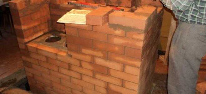 Печь из кирпича своими руками