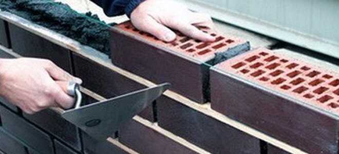 Кирпичная клинкерная кладка