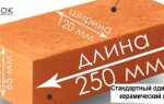Толщина стен из кирпича