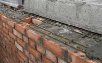 Кирпичный армопояс – 4 вида каркаса для сохранения целостности постройки