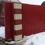 Имитация разноцветной кирпичной кладки Имитация разноцветной кирпичной кладки