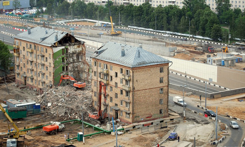 Снос старых домов Снос старых домов